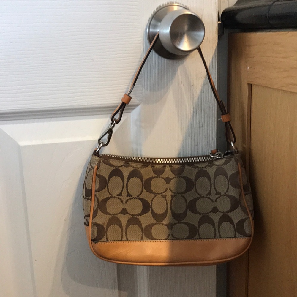 Used small authentic COACH purse